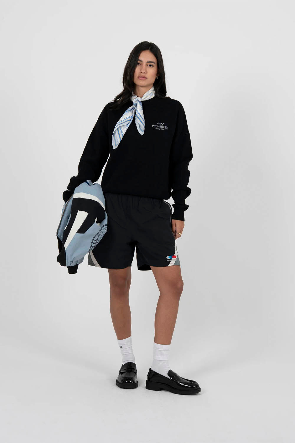PROHIBITED - RACER TRACKSHORTS - BLACK