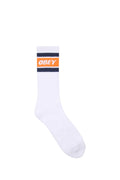 OBEY - COOPER II SOCKS - WHITE/ORANGE