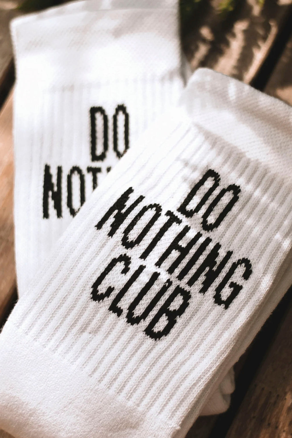 ON VACATION - DO NOTHING CLUB TENNIS SOCKS