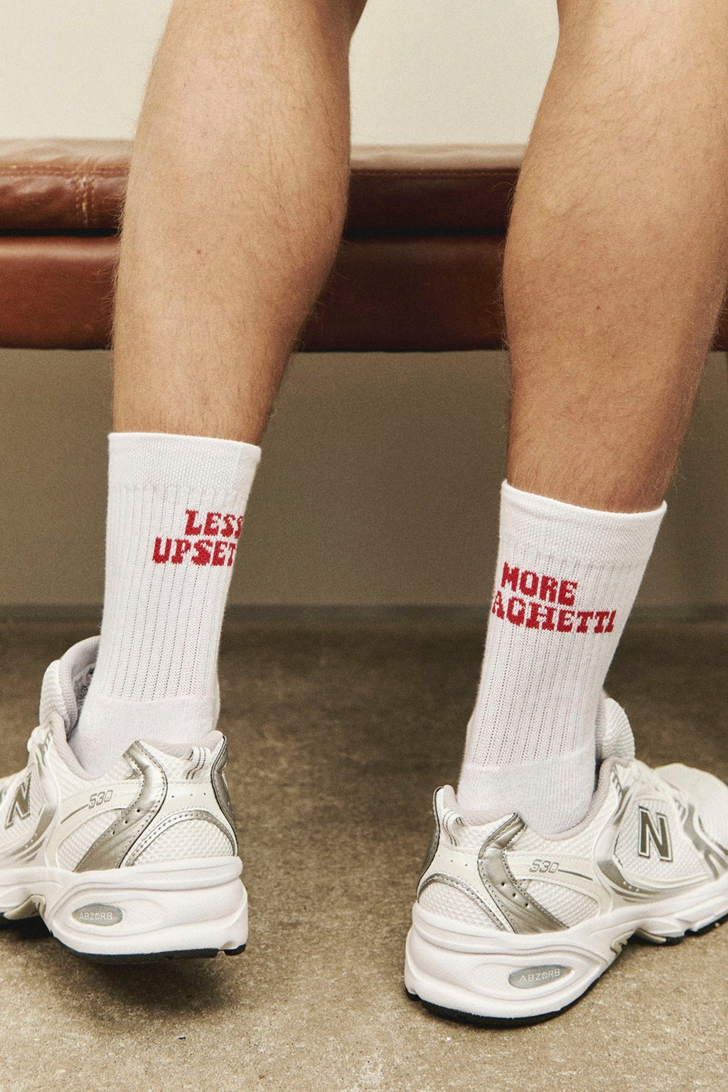 ON VACATION - LESS UPSETTI TENNIS SOCKS