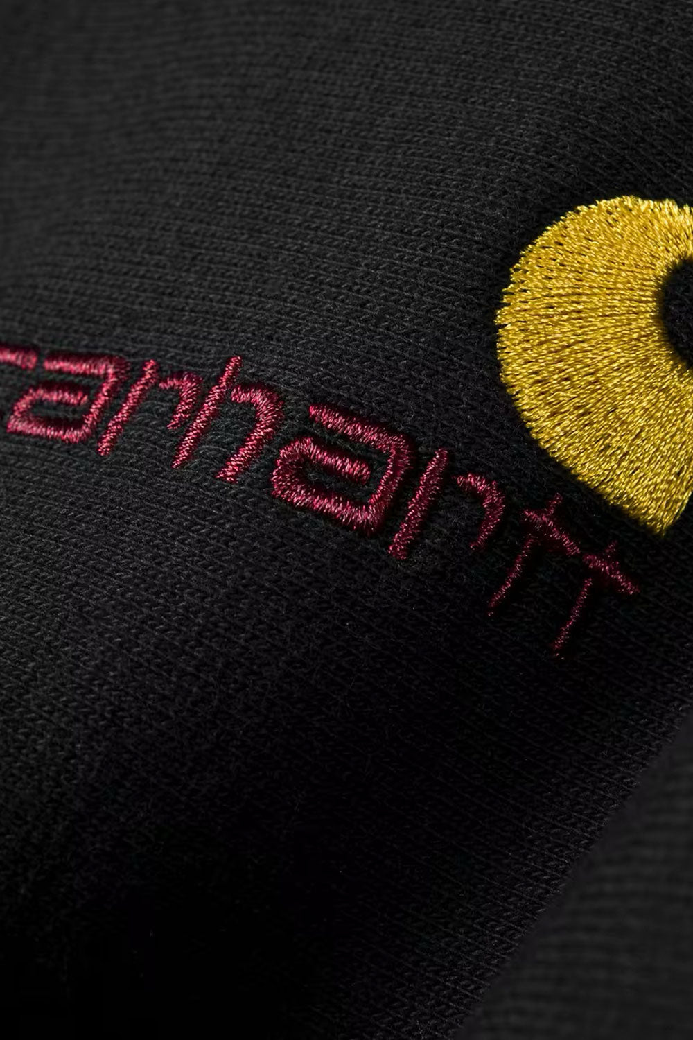 CARHARTT WIP - AMERICAN SCRIPT SWEAT - BLACK