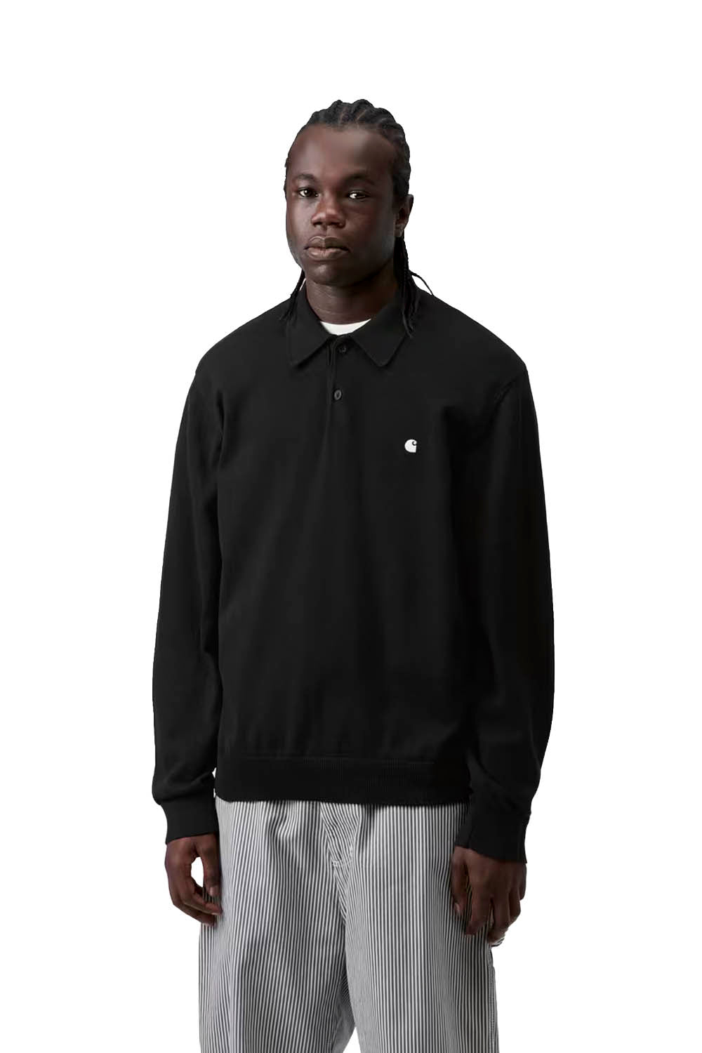CARHARTT WIP - MADISON POLO - BLACK
