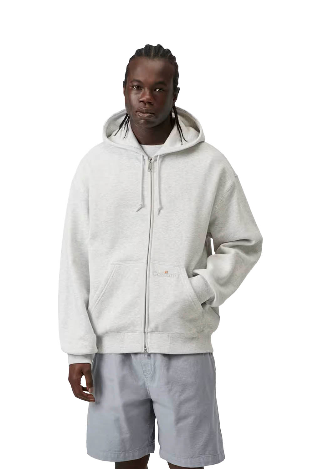 CARHARTT WIP - WIP LABEL HOODED SWEAT JACKET