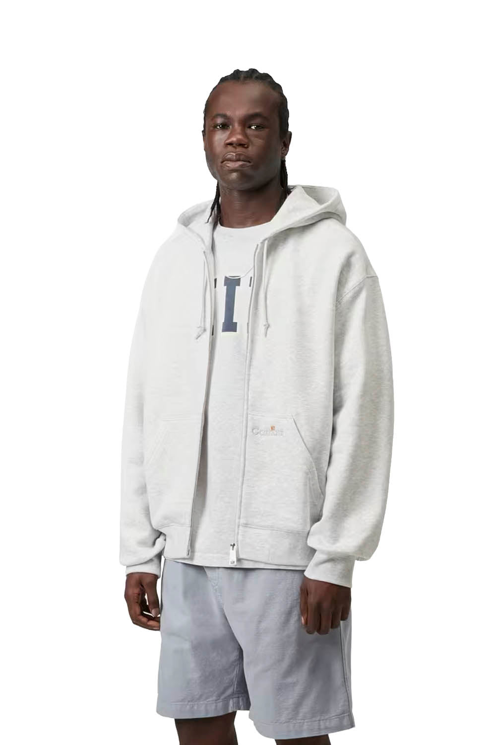 CARHARTT WIP - WIP LABEL HOODED SWEAT JACKET