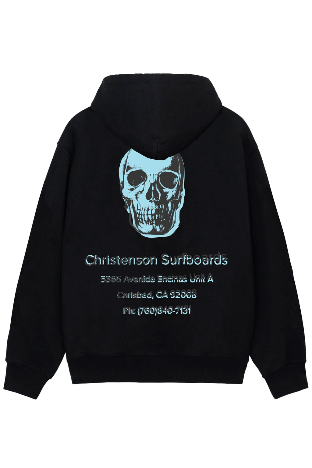 CHRISTENSON - CHRISTENSON 5365 AVENIDA ENCINAS HOODIE - BLACK
