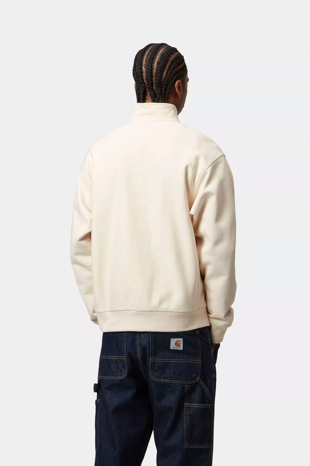 CARHARTT WIP - HALF ZIP AMERICAN SCRIPT SWEAT
