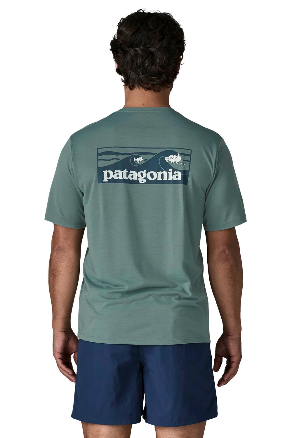 PATAGONIA - CAP COOL DAILY SHIRT - BOARDSHORT LOGO