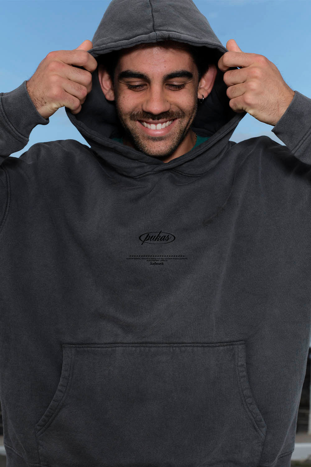 PUKAS - CUSTOM SHAPES HOODIE FLEECE