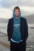 PUKAS - FIVE STARS HOODIE FLEECE - DARK GREEN