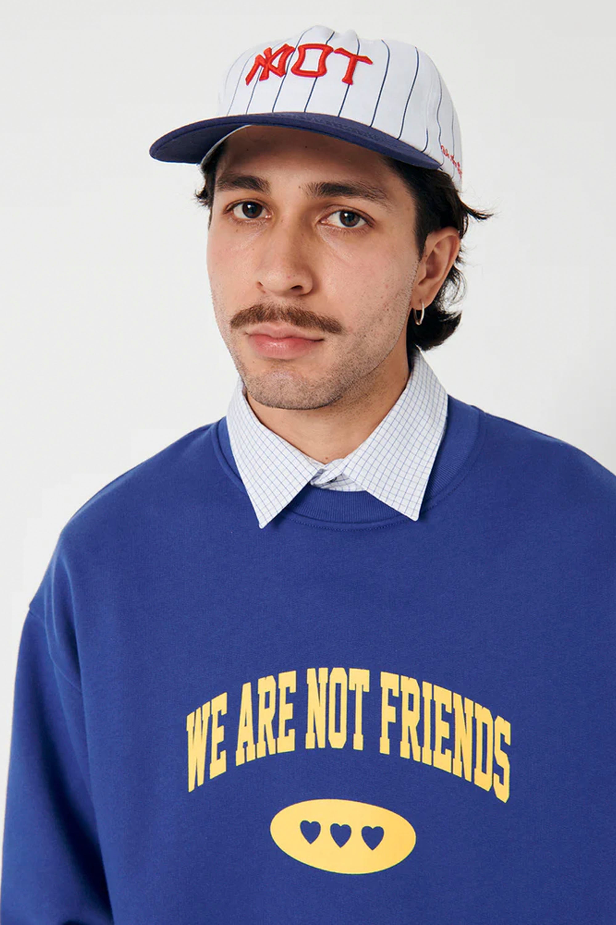 WE ARE NOT FRIENDS - U FRIENDS CREWNECK