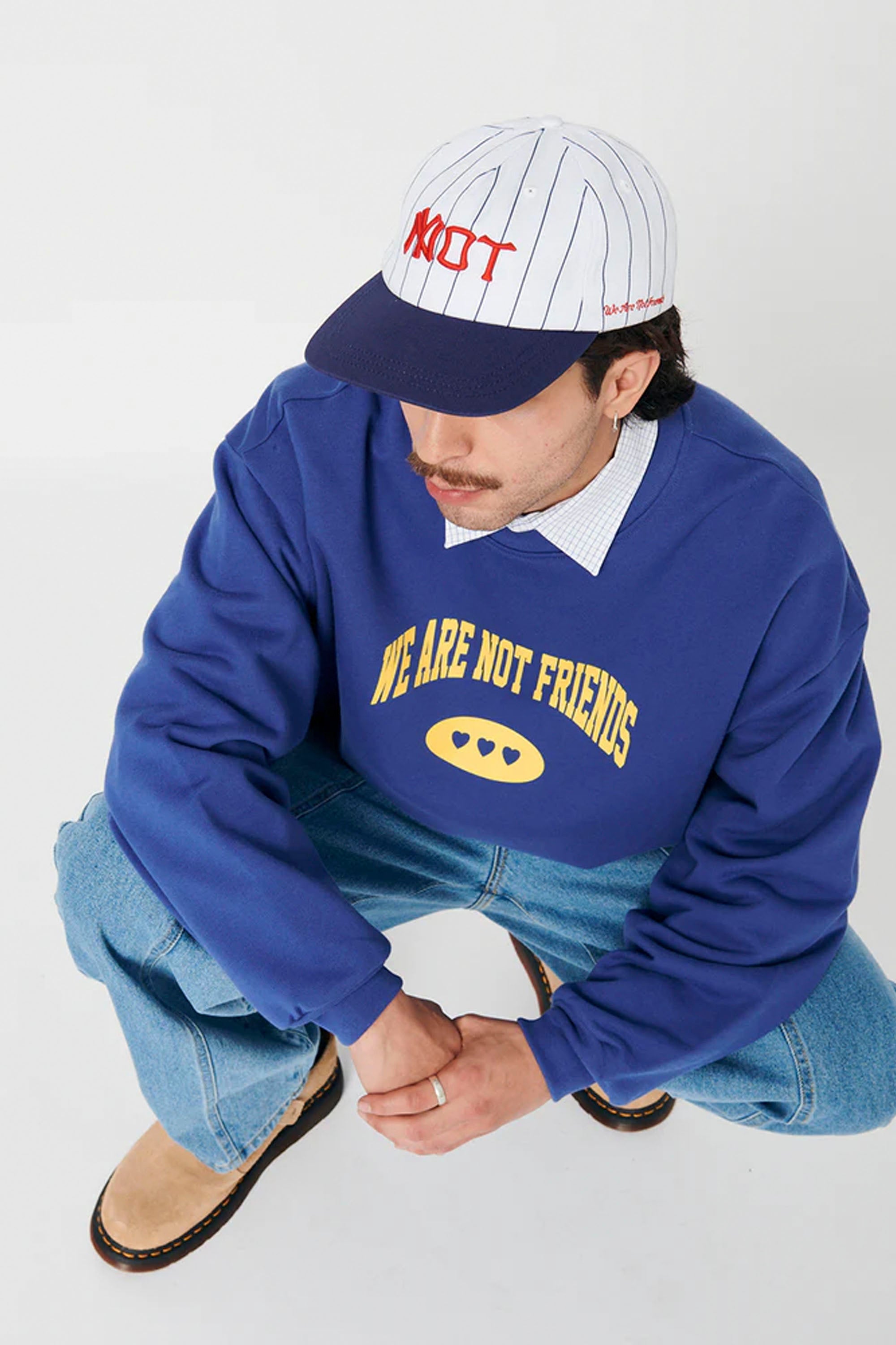 WE ARE NOT FRIENDS - U FRIENDS CREWNECK