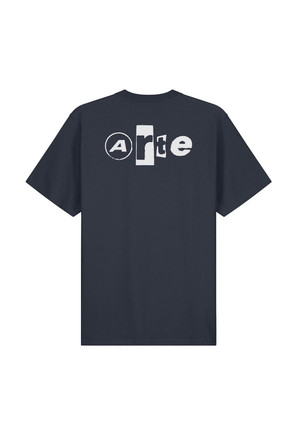 ARTE - BACK COLLGE T-SHIRT - NAVY