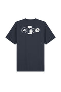 ARTE - BACK COLLGE T-SHIRT - NAVY