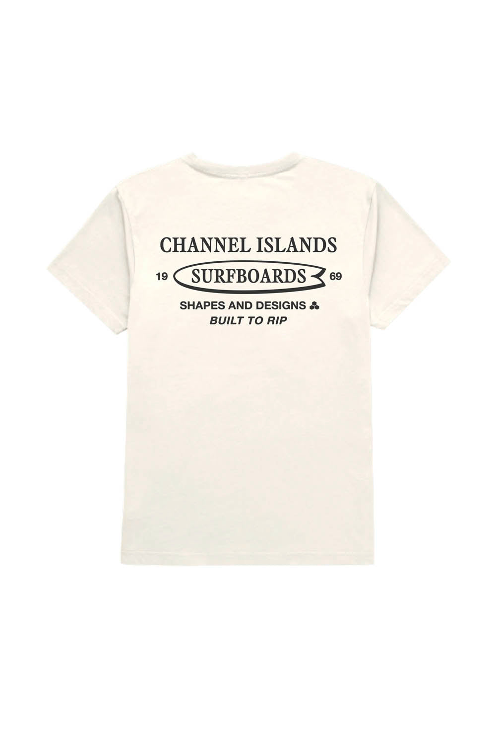 CHANNEL ISLANDS - RETRO SURF TEE - RAW