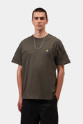 CARHARTT WIP - CHASE T-SHIRT - SHUNGITE