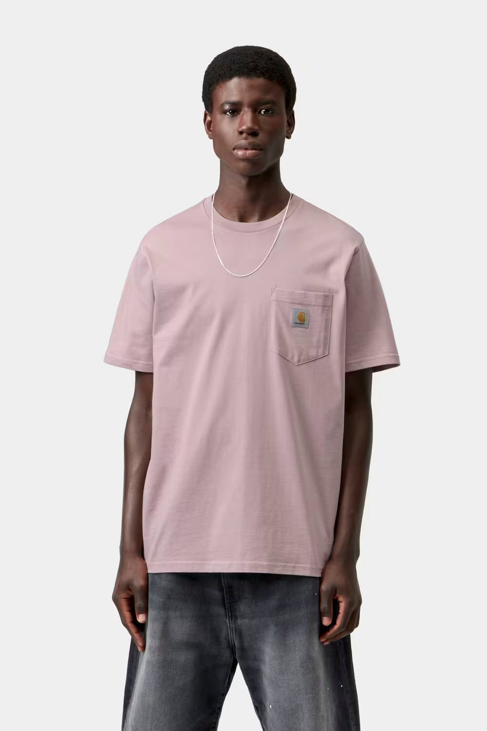 CARHARTT WIP - POCKET T-SHIRT - HORTENSIA