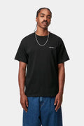 CARHARTT WIP - SCRIPT EMBROIDERY T-SHIRT - BLACK