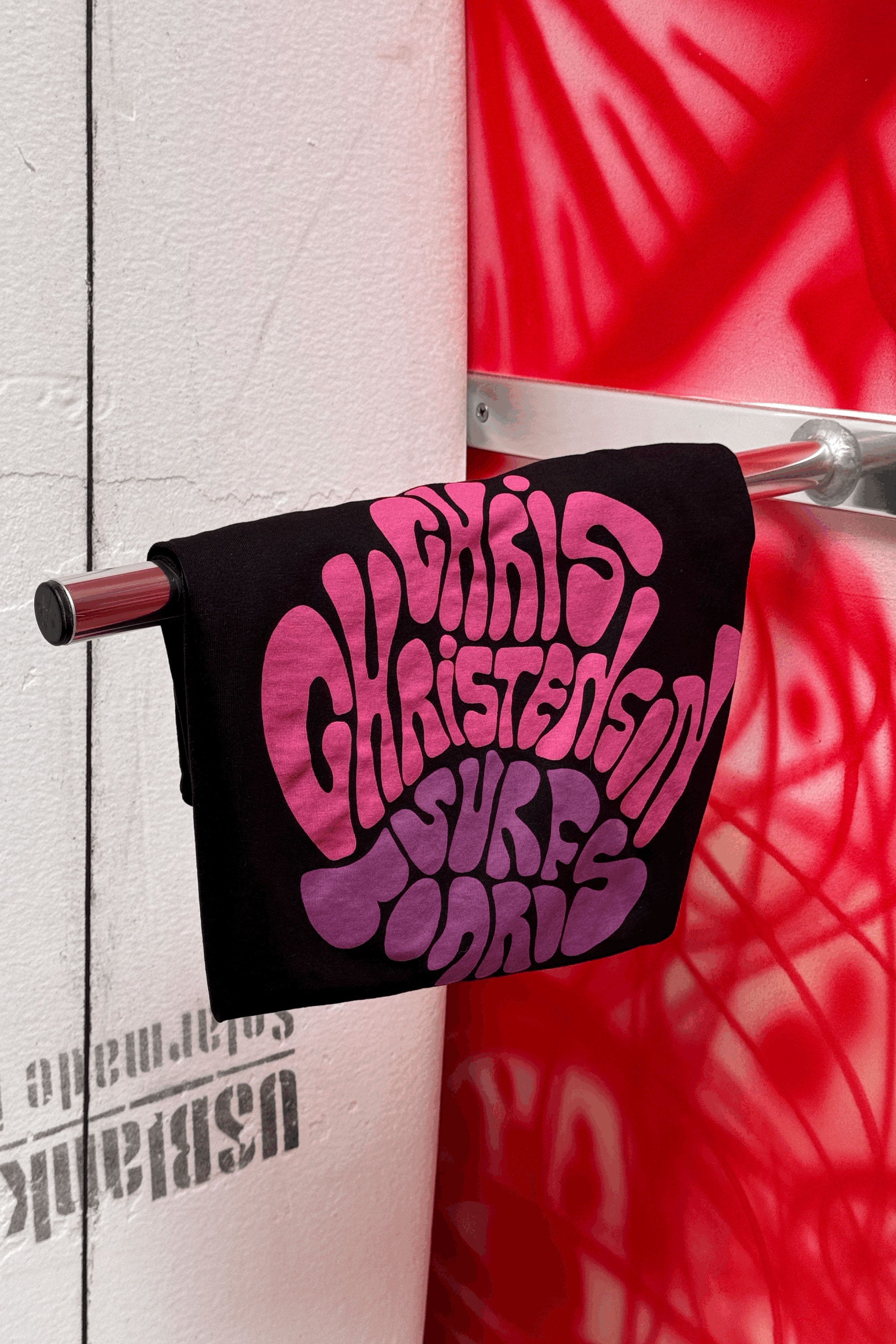 CHRISTENSON - CHRISTENSON x ANDY DAVIS TEE - BLACK