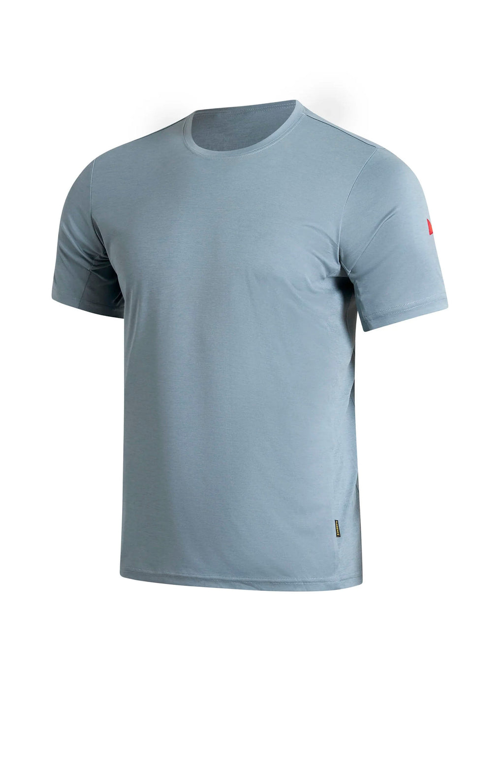 FLORENCE MARINE X - SUN PRO UPF SURF SHIRT - SHORT SLEEVE - HEATHER SEA BLUE - MAN