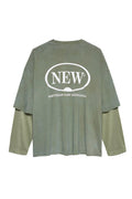 NEW AMSTERDAM SURF ASSOCIATION - DOUBLE LAYER LONGSLEEVE TEE