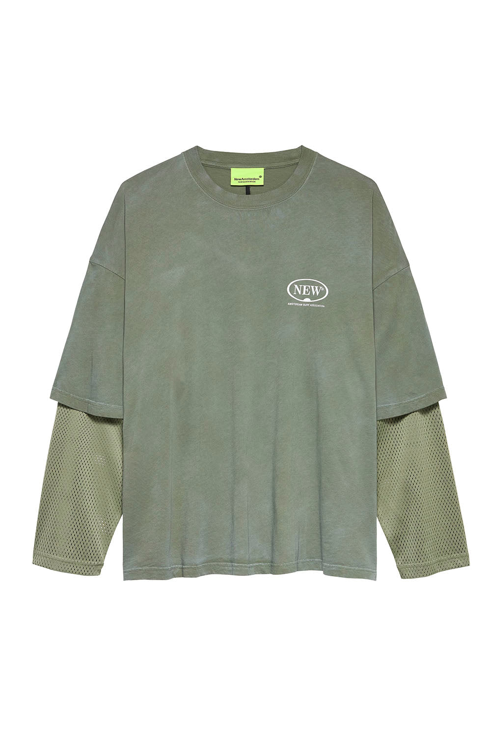 NEW AMSTERDAM SURF ASSOCIATION - DOUBLE LAYER LONGSLEEVE TEE