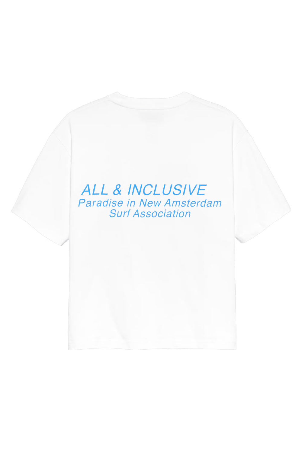 NEW AMSTERDAM SURF ASSOCIATION - RESORTS TEE - WHITE