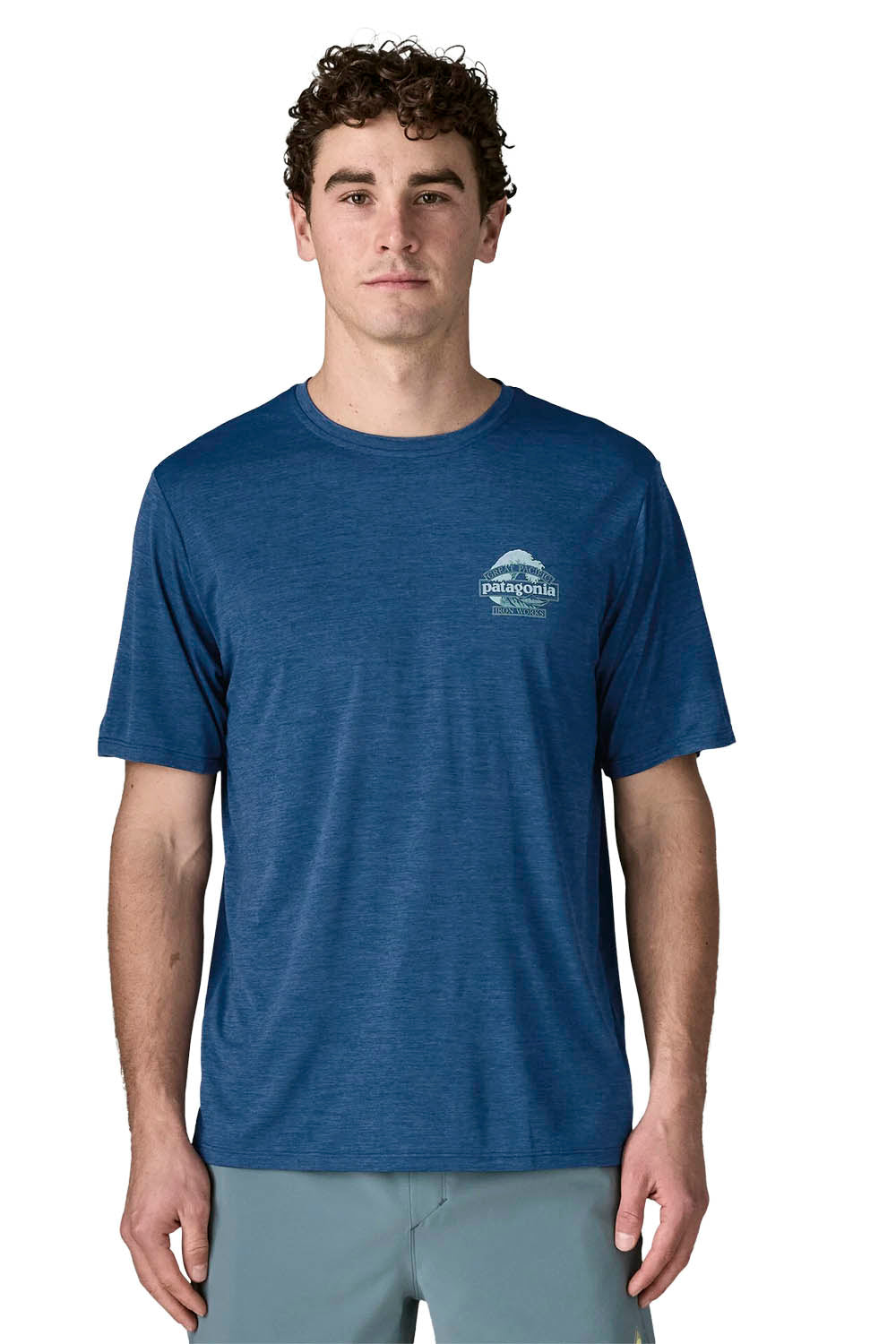 PATAGONIA - CAP COOL DAILY SHIRT - GREAT WAVES