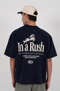 PROHIBITED - HORSE RACER TEE - DEEP BLUE