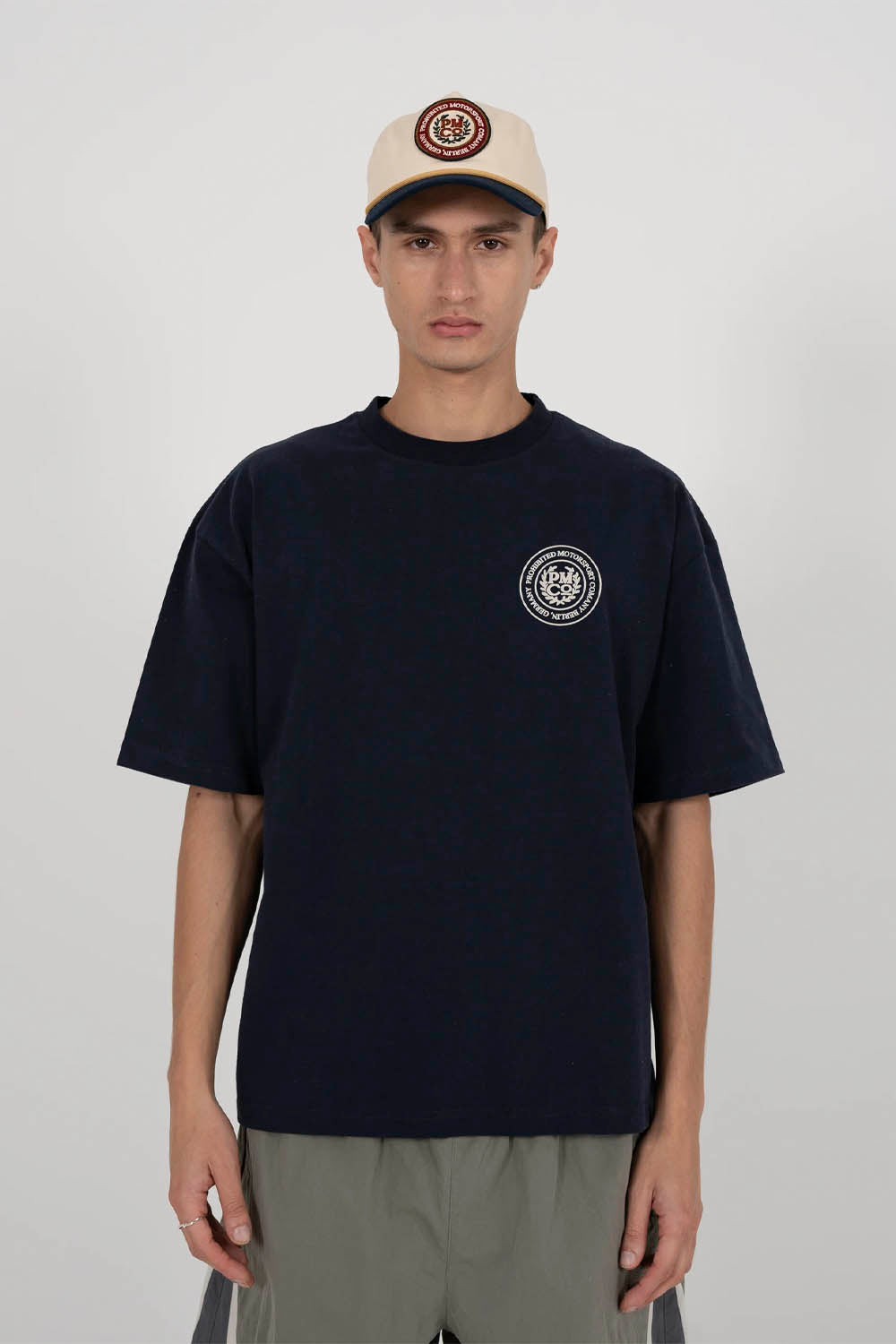 PROHIBITED - HORSE RACER TEE - DEEP BLUE