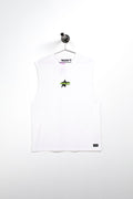PUKAS SURF SHOP - COMP TANK TEE - WHITE