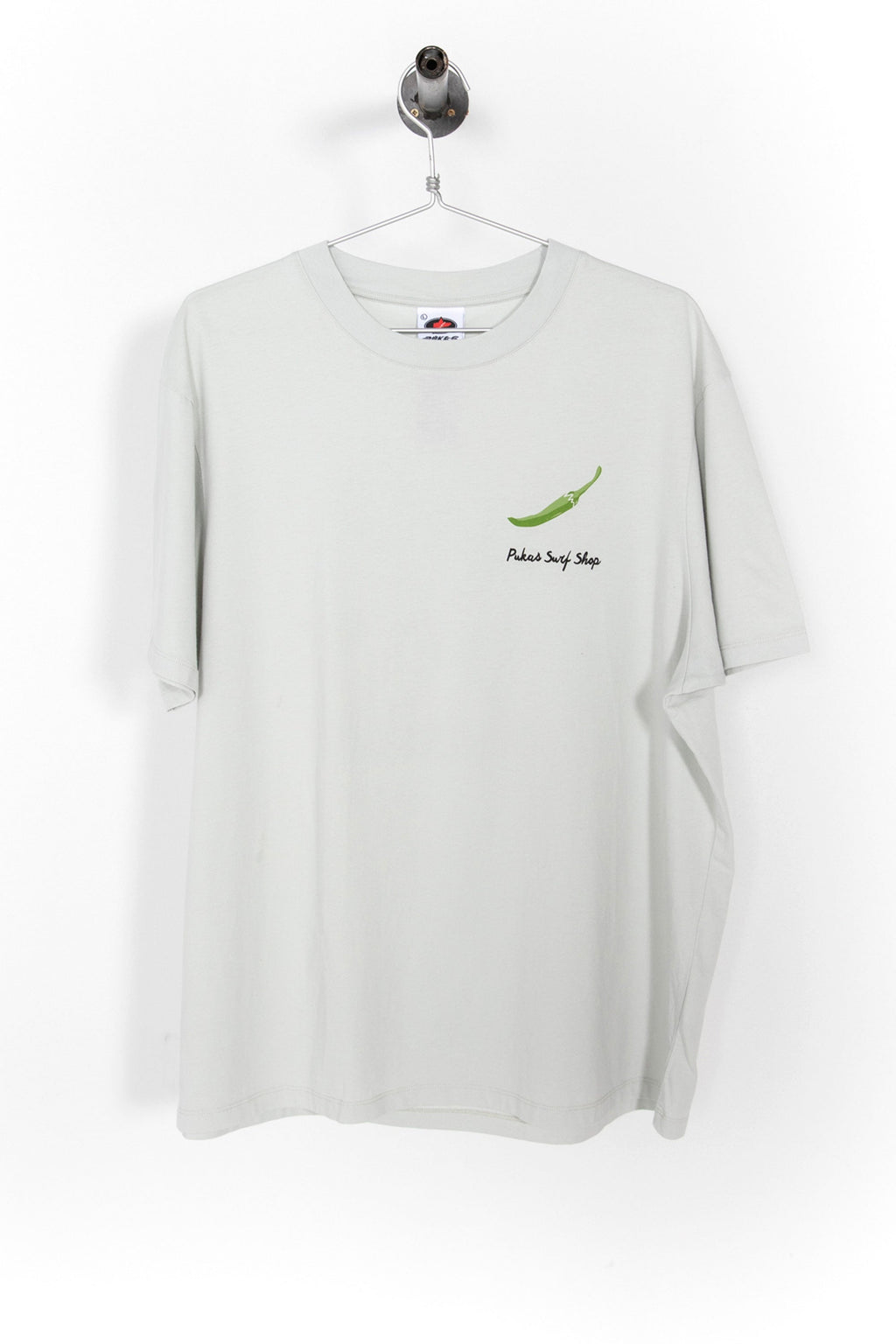 PUKAS SURF SHOP - PIPARRA TEE - ICE GREY - MAN