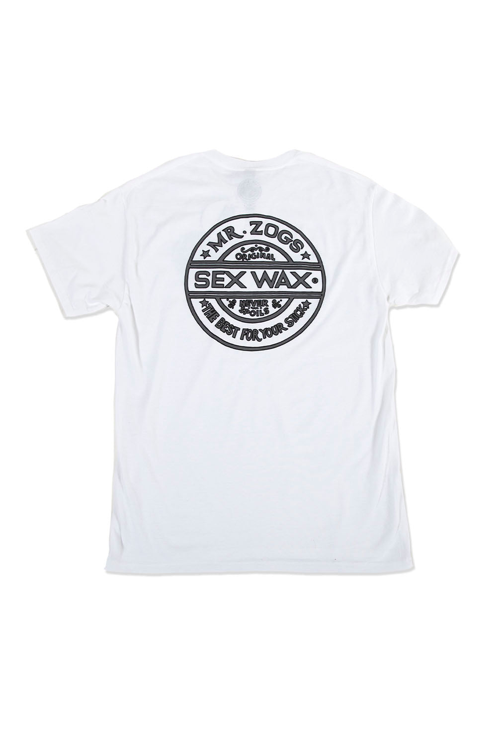 SEXWAX - PINSTRIPE T-SHIRT - WHITE