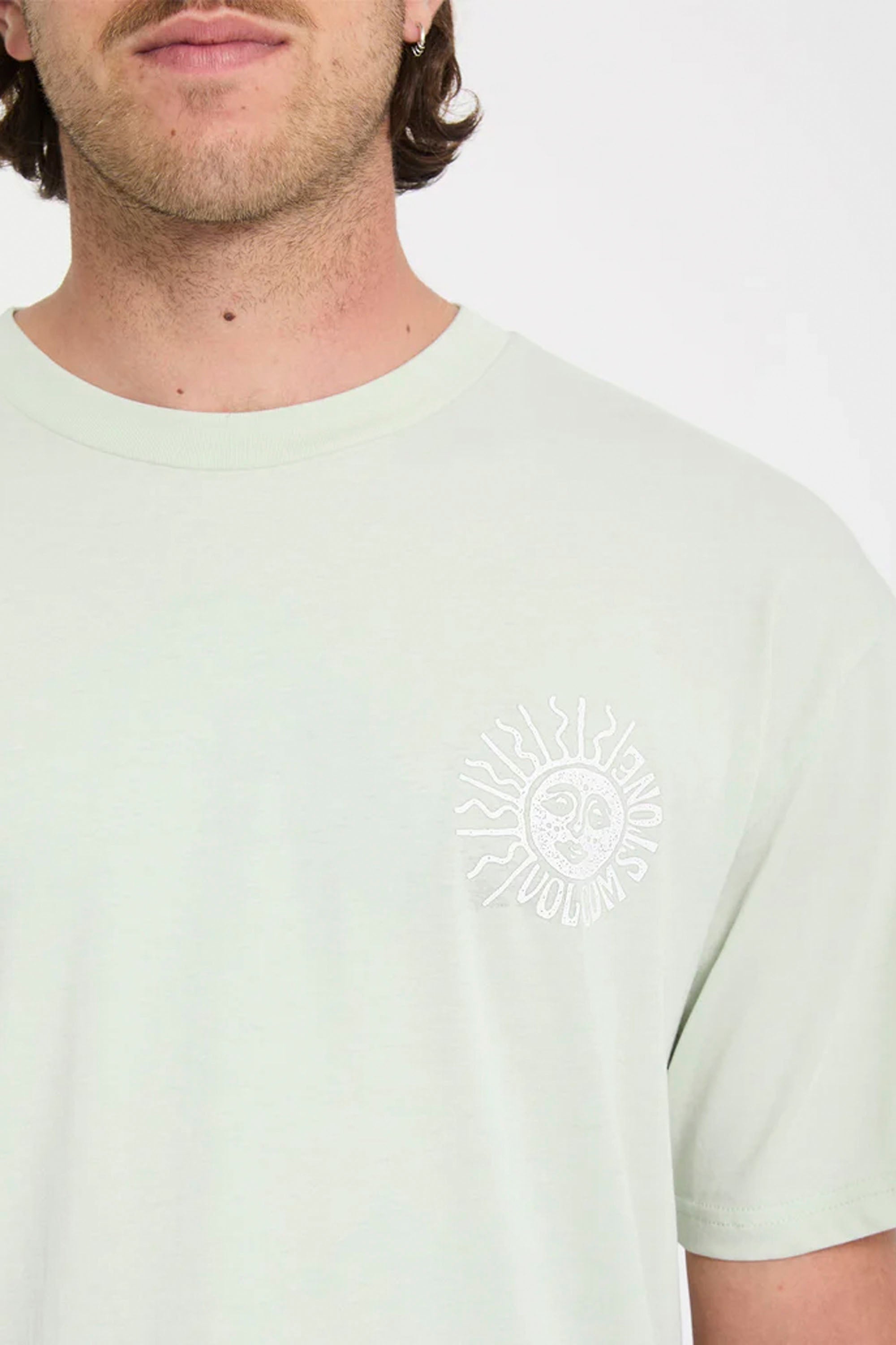 VOLCOM - MAZATLAN T-SHIRT - PALE AQUA