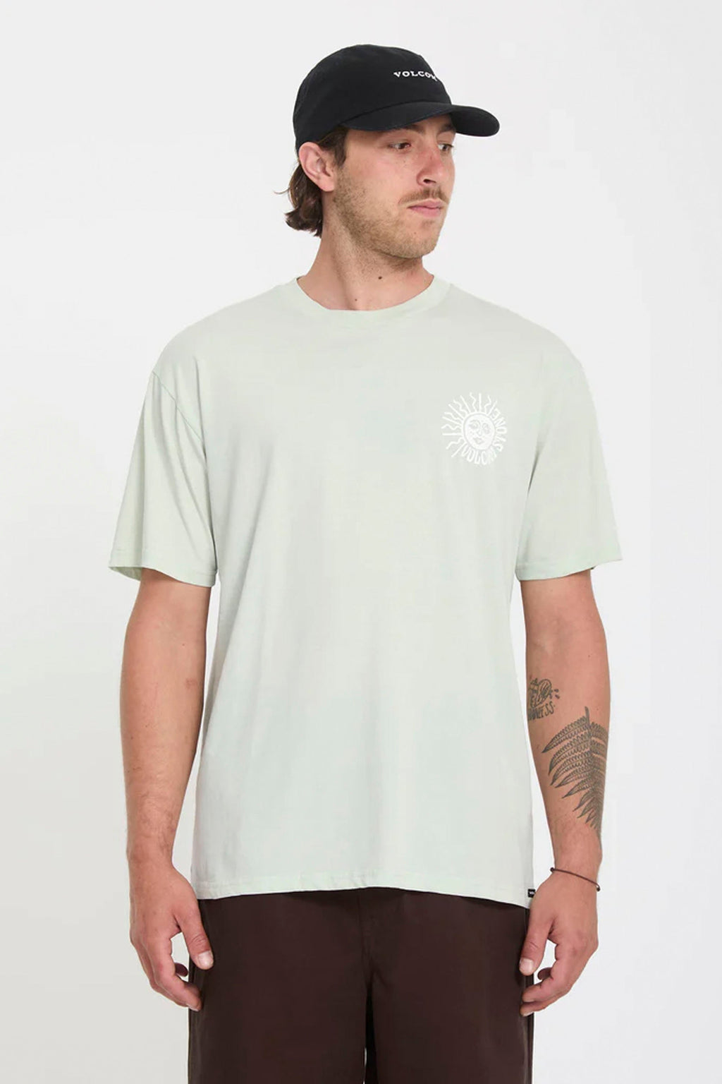 VOLCOM - MAZATLAN T-SHIRT - PALE AQUA