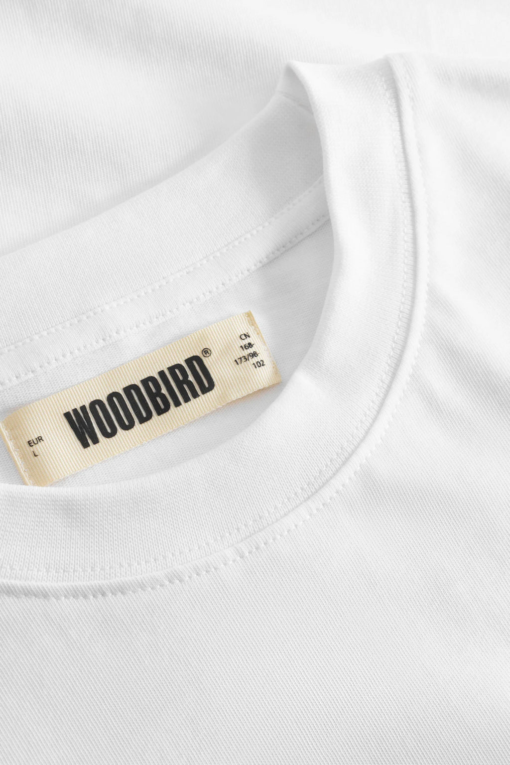 WOODBIRD - WBBAINE DUMP TEE - WHITE