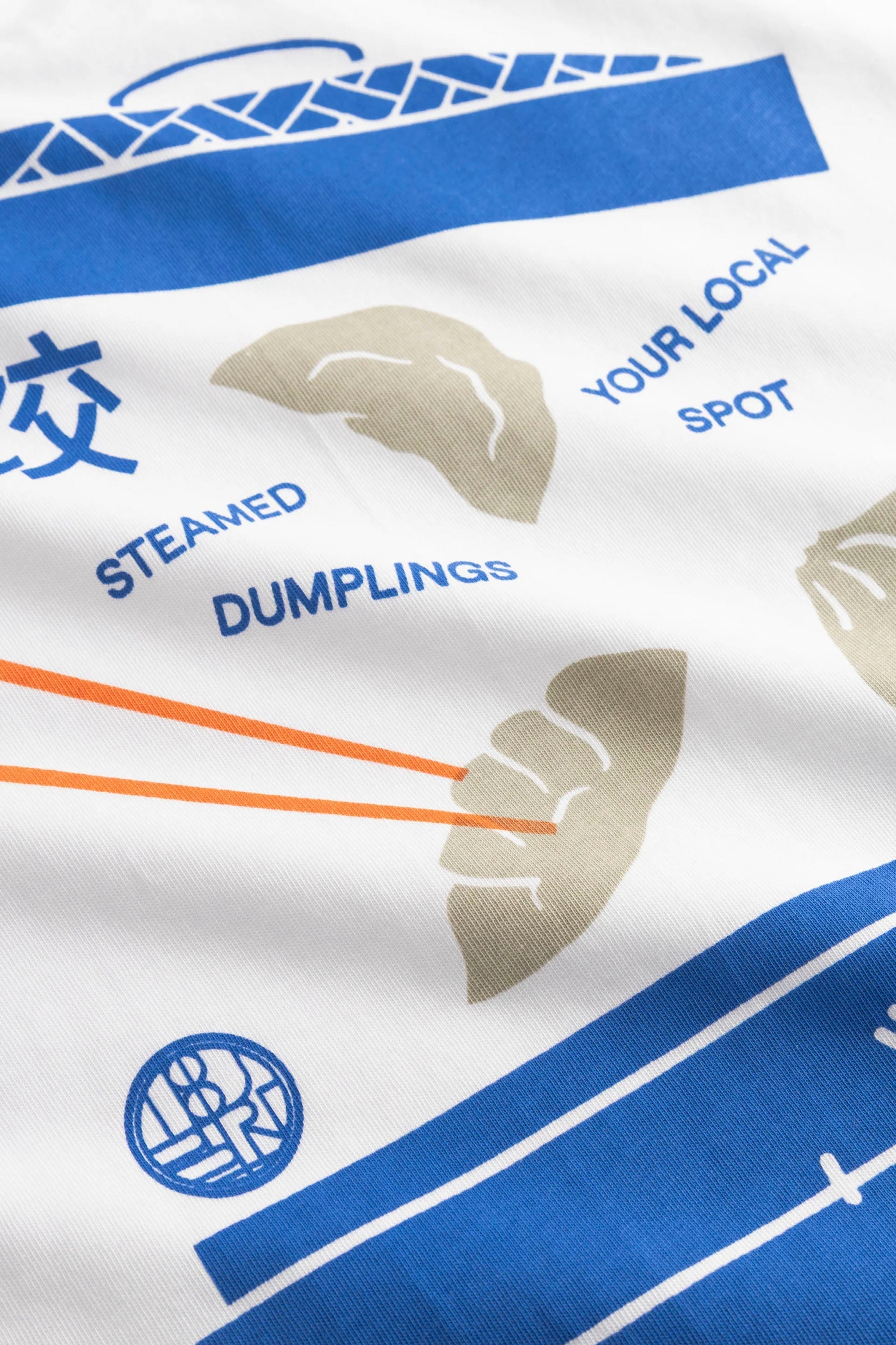 WOODBIRD - WBBAINE DUMP TEE - WHITE