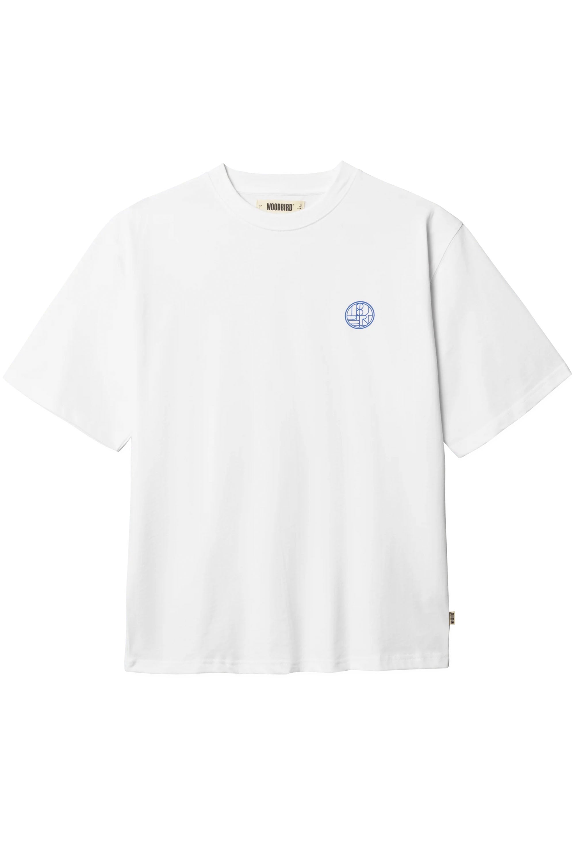 WOODBIRD - WBBAINE DUMP TEE - WHITE