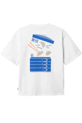 WOODBIRD - WBBAINE DUMP TEE - WHITE