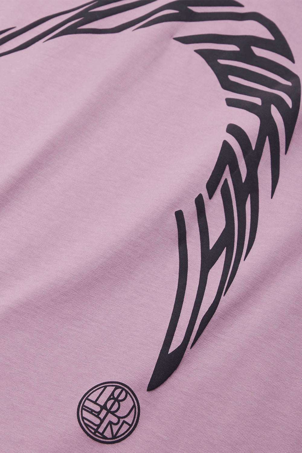 WOODBIRD - WBBAINE WARP TEE - DUSTY VIOLET