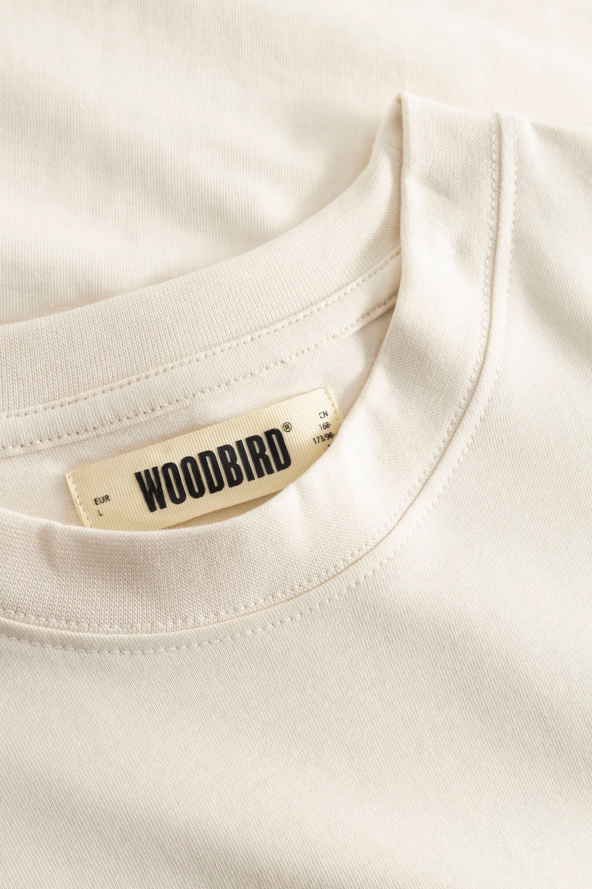 WOODBIRD - WBBEAM SUMA TEE - WHITE