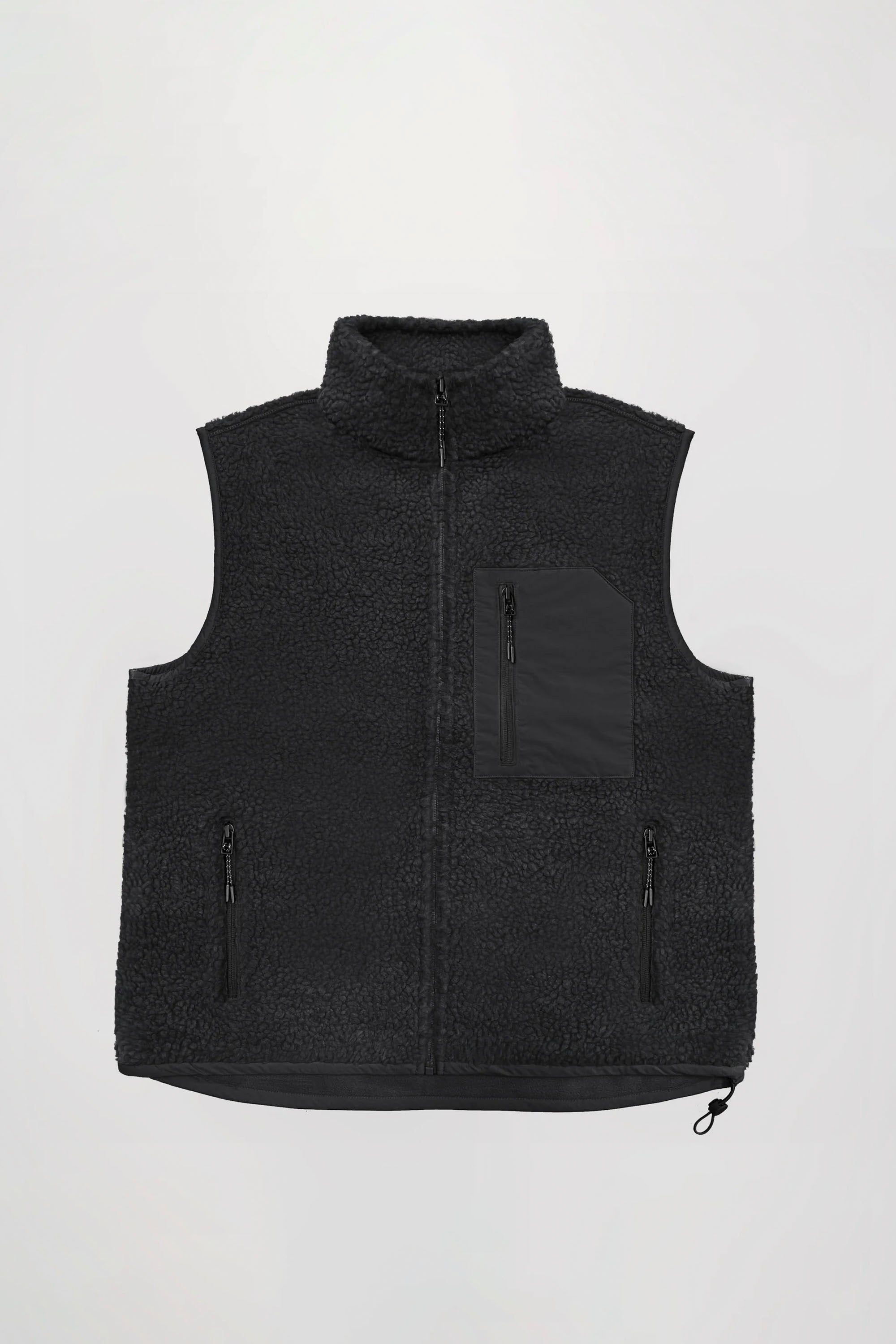 ENCRÉ - FLOWER IN JUNE BODYWARMER - BLACK