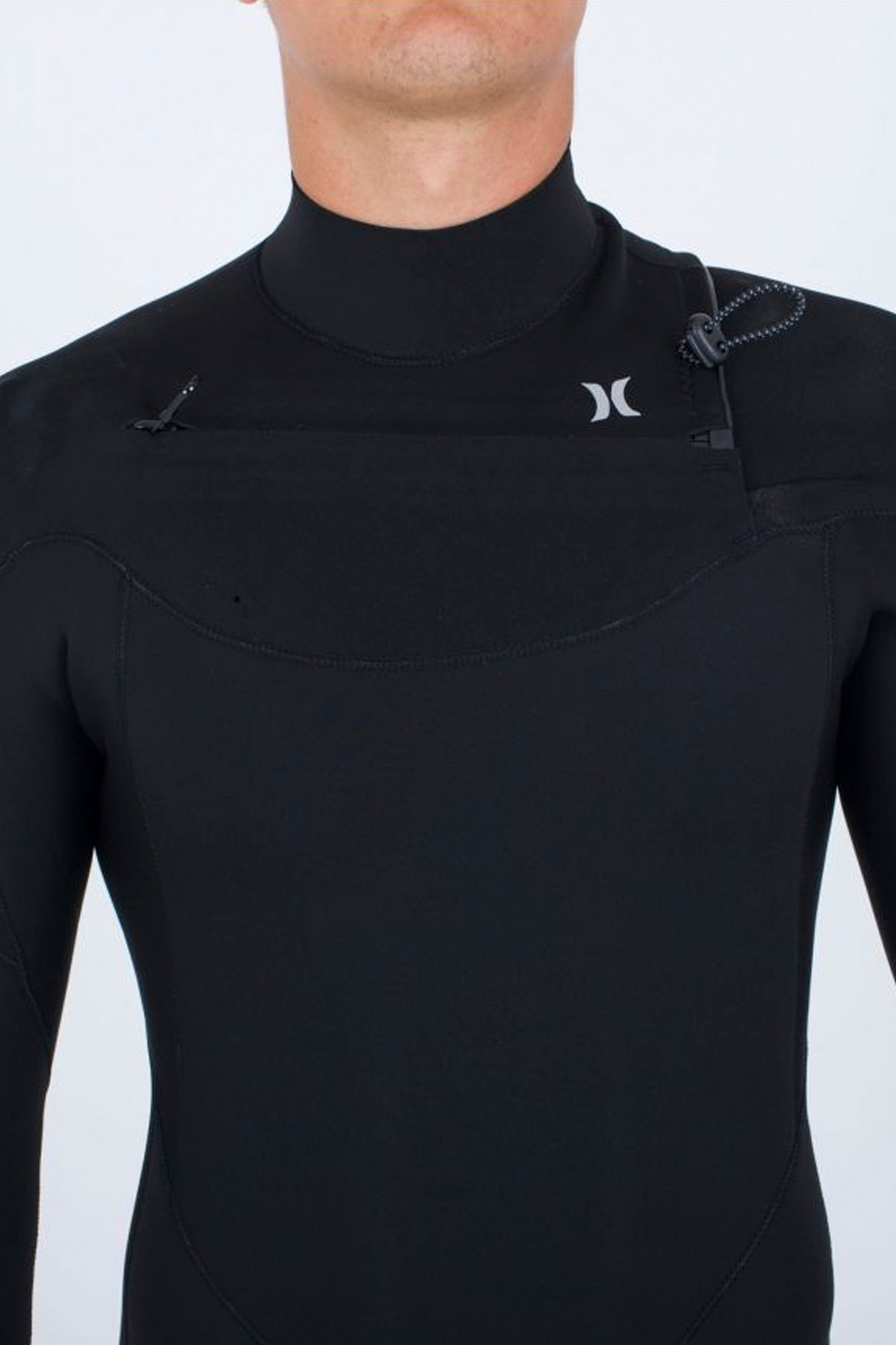 HURLEY - ADVANT - 3/2MM - FRONT ZIP - BLACK - MAN