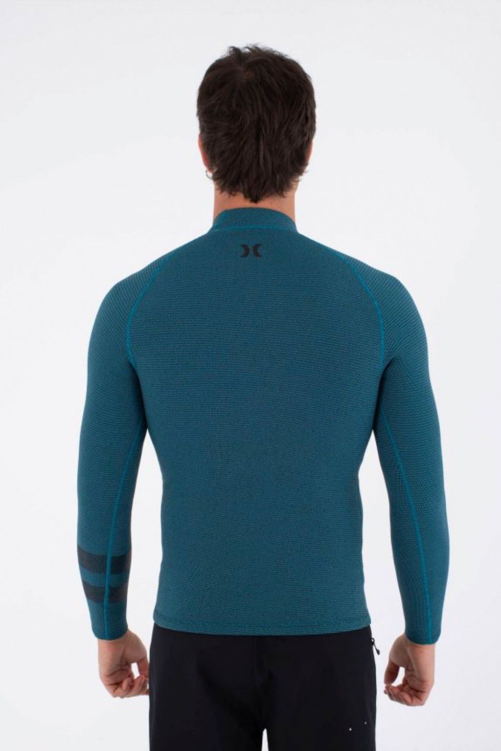 HURLEY - PLUS JACKETS TEXTURE - 1.5/1MM - LONG SLEEVE - BLACK/SKY BLUE - MAN