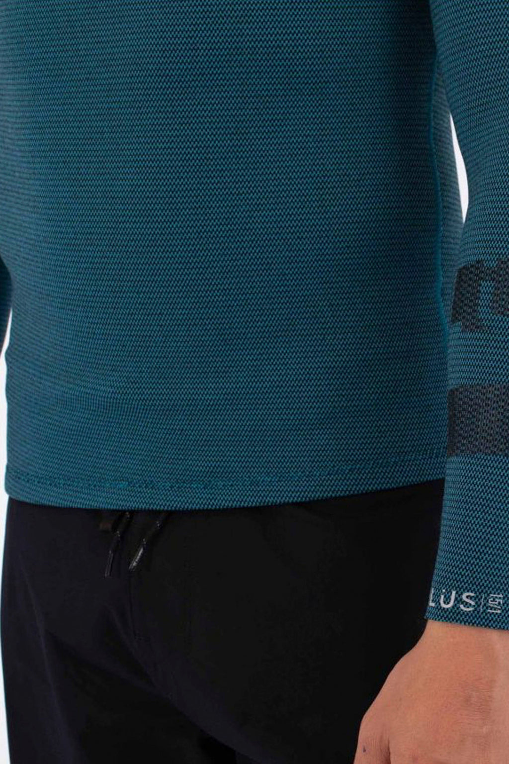 HURLEY - PLUS JACKETS TEXTURE - 1.5/1MM - LONG SLEEVE - BLACK/SKY BLUE - MAN
