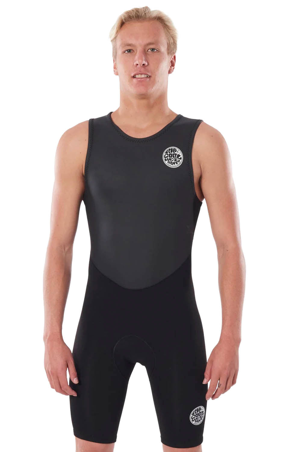 RIP CURL - DAWN PATROL - 2MM - SHORT JOHN - BLACK - MAN
