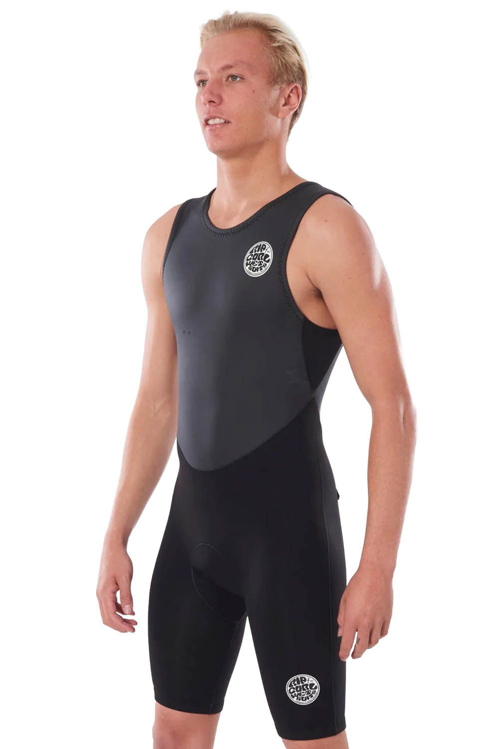 RIP CURL - DAWN PATROL - 2MM - SHORT JOHN - BLACK - MAN