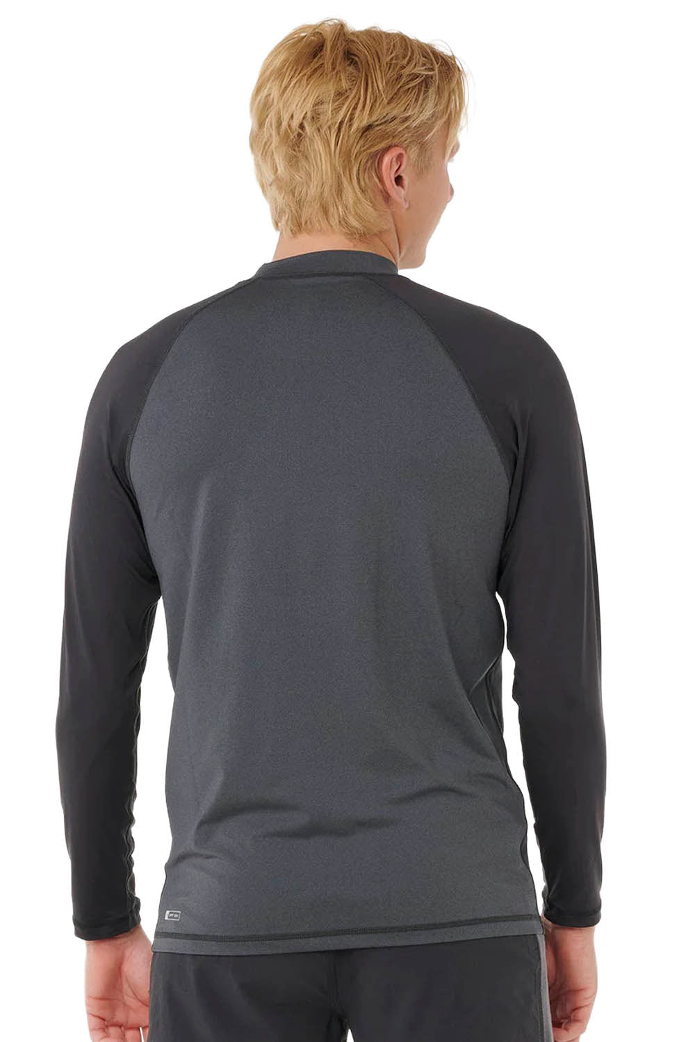 RIP CURL - SHOCK UPF - LONG SLEEVE - BLACK MARLE - MAN