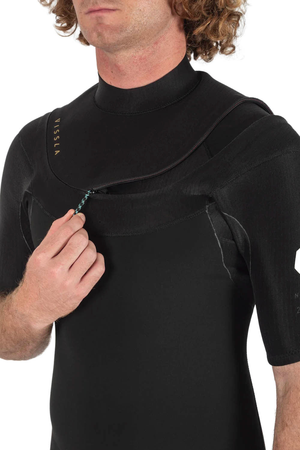 VISSLA - NEW SEAS - 2/2MM - U ZIP - BLACK 2 - MAN