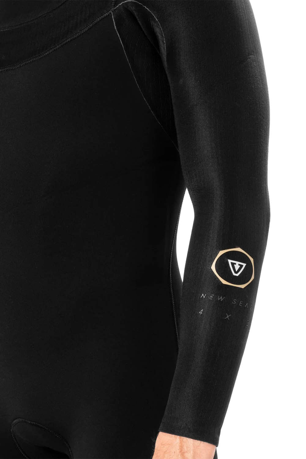 VISSLA - NEW SEAS - 3/2MM - U ZIP - BLACK 2 - MAN