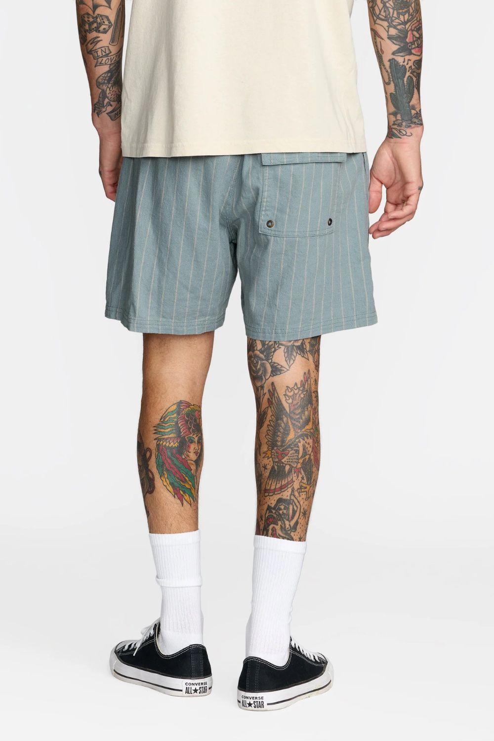 RVCA - SANDS ELASTIC 17 SHORT - LEAD